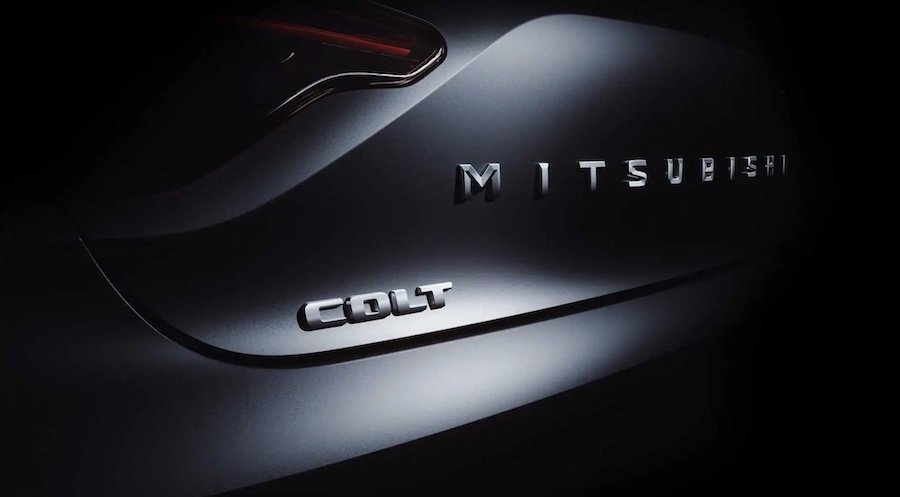 2024 Mitsubishi Colt Teased For June 8 Debut, Already Looks Familiar