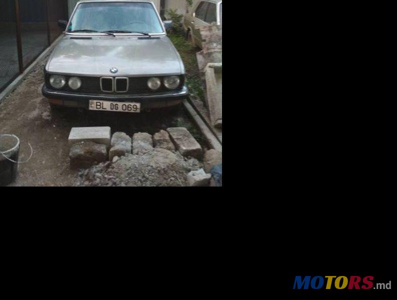 1984' BMW 5 photo #1