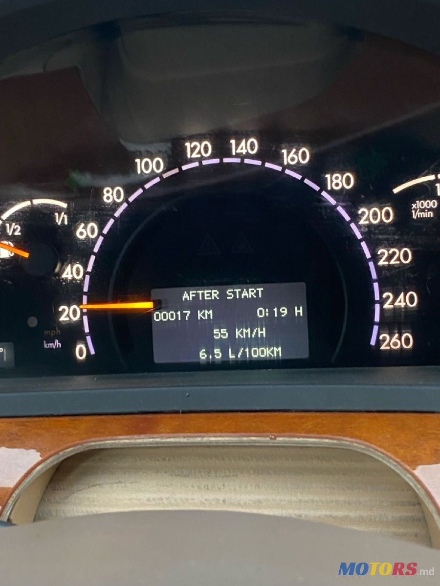 2001' Mercedes-Benz S-Class photo #4