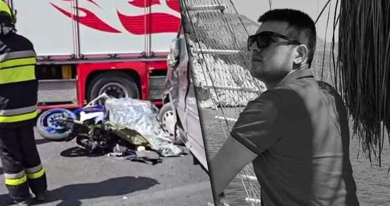 Soția motociclistului spulberat de microbuz se teme că șoferul va scăpa de arest