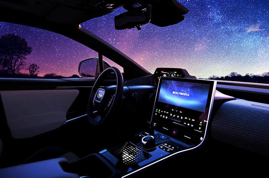 2022 Subaru Solterra: EV's radical new interior previewed