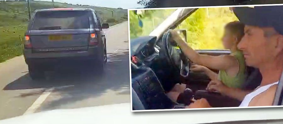 13-летний подросток за рулём Range Rover, Цыпала