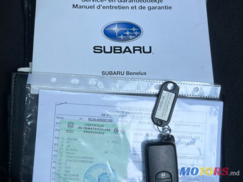 2013' Subaru Trezia photo #4