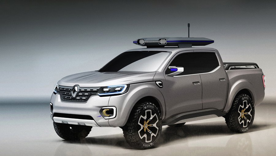 Серийный пикап Renault Alaskan будет мало отличим от концепта