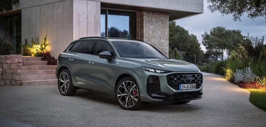 The New Audi Q3 Gets Split Lights and a Column Shifter