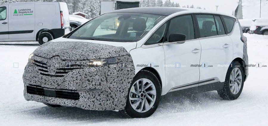 Renault Espace Spied Getting Ready For A Minor Refresh