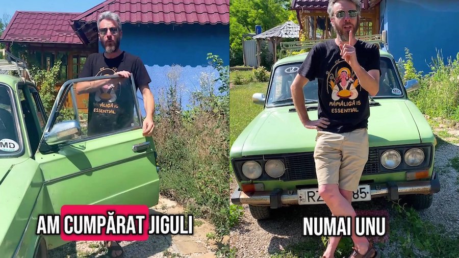 Un francez stabilit în Moldova și-a cumpărat un Jiguli cu 7000 de lei. Impresiile autentice virale