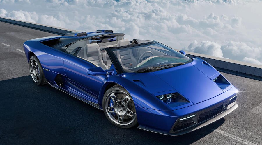 Revealed: This Lamborghini Diablo Restomod Has No Roof, A V12, And A Manual