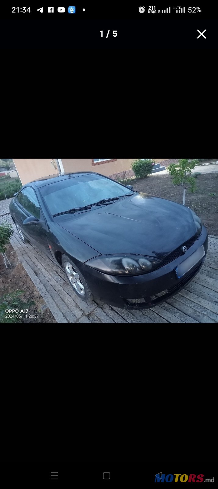 2000' Ford Cougar photo #2