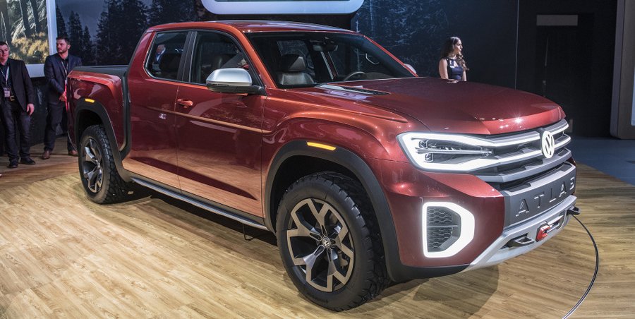 VW pickup is real: Atlas picks up a truck bed and the name Tanoak