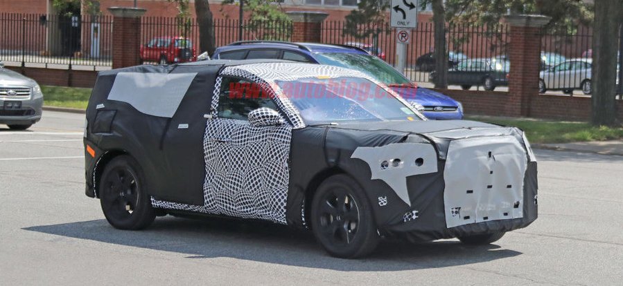 2021 Ford Mach E Mustang-inspired electric crossover breaks cover