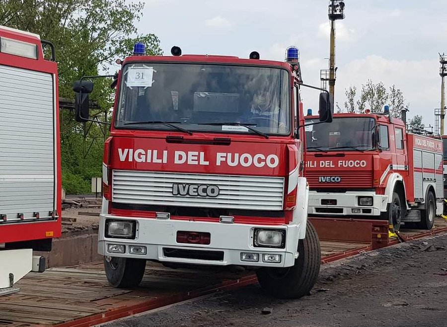 Из Италии в Украину едут 45 пожарных автомобилей