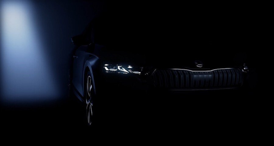 2024 Skoda Octavia Teased, Looks Ready for the Grand Unveiling