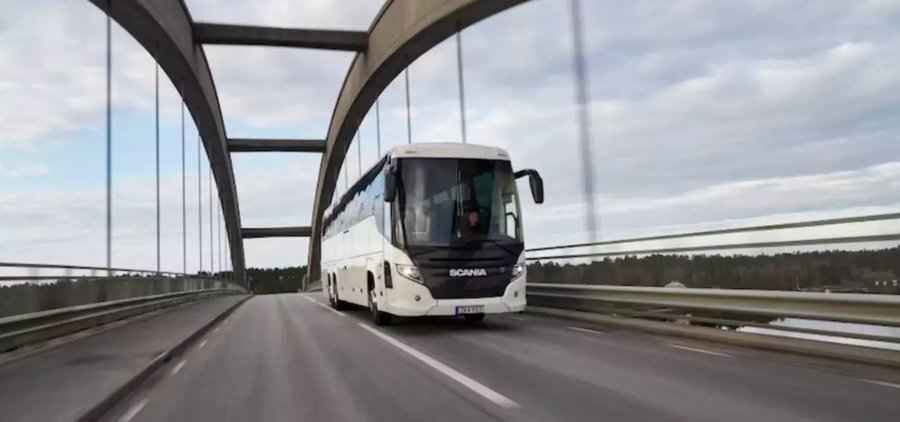 На европейский рынок вышел модернизированный автобус Scania Touring