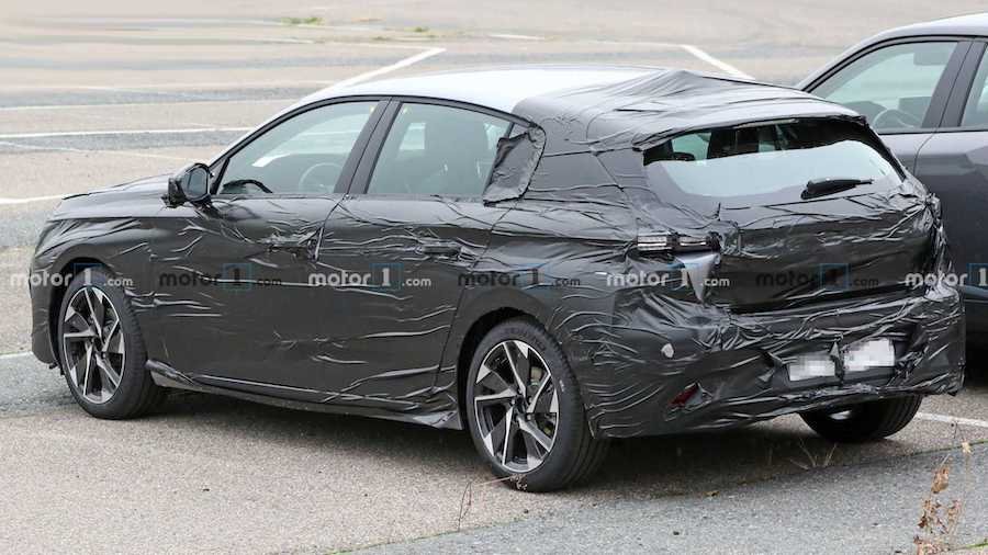 2021 Peugeot 308 Spied Wearing New Revealing Camouflage