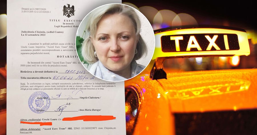 В Кишиневе оштрафовали таксопарк за отказ водителя говорить по-румынски
