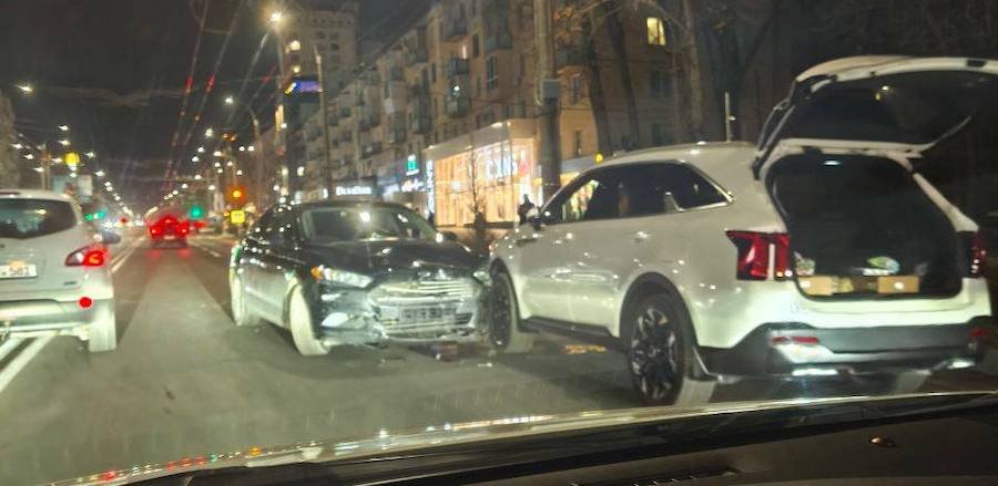 Accident pe strada Kiev, 02.12.2025