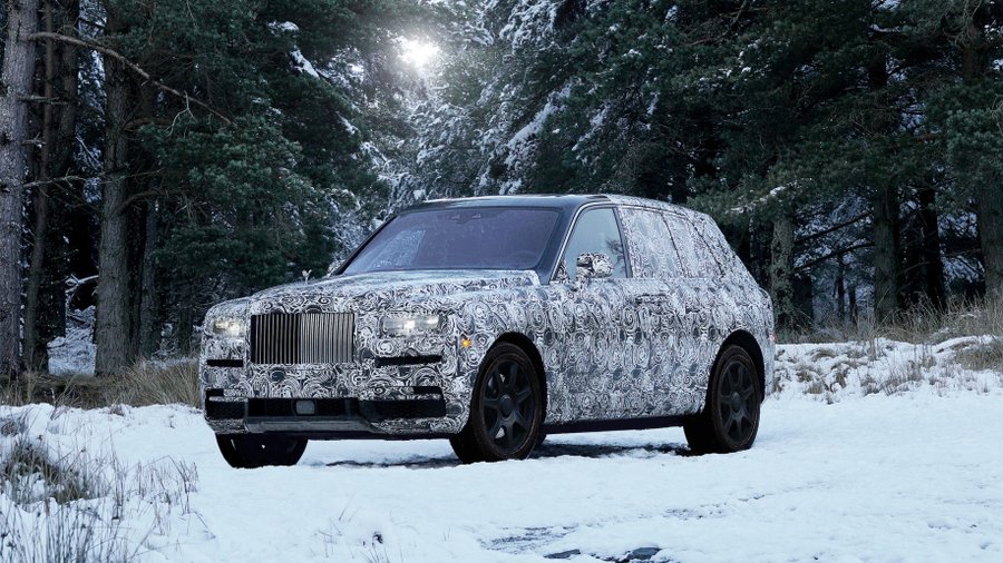 Rolls-Royce says SUV will in fact be called Cullinan, releases photos