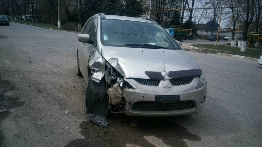 В Бельцах произошло ДТП с участием машины Андрея Нэстасе.