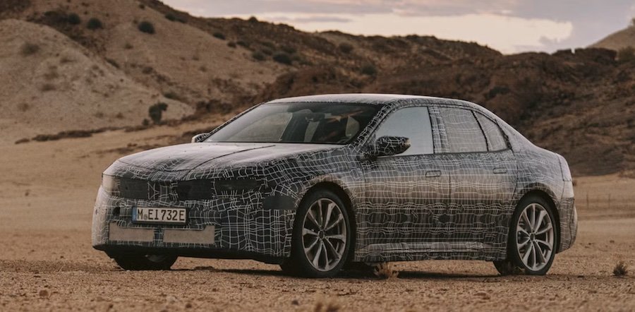 BMW Neue Klasse Sedan Prototypes Spied Patrolling The Spanish Countyside