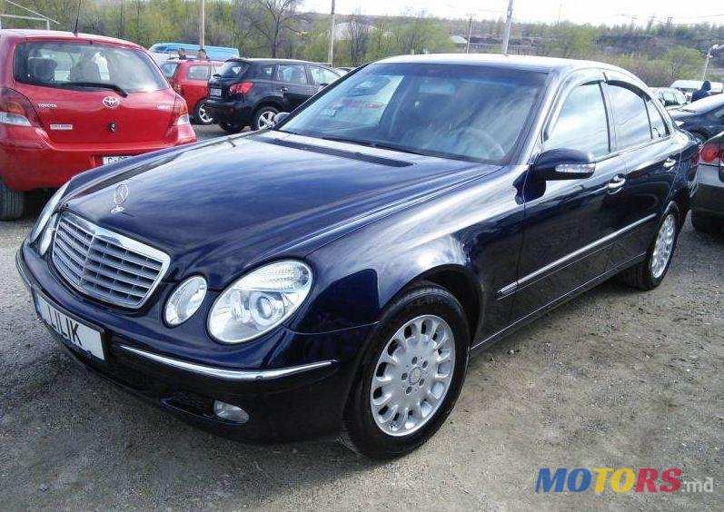 2003' Mercedes-Benz E photo #1