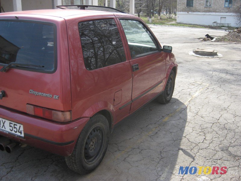 1995' Fiat Cinquecento photo #3